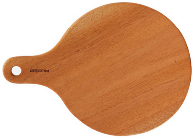 리컴 마호가니 원목도마 라운드, 혼합색상, 1개