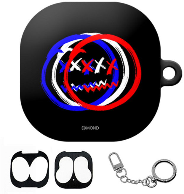 Mondmond Galaxy Buds Live / Buds2 硬殼保護套組合, 單一商品, 混沌