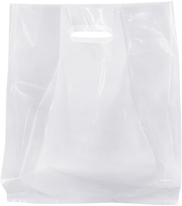 베스트팩 PE 무지 비닐쇼핑백 일반 미니 15 x 8 x 28 cm, 투명무지, 100개