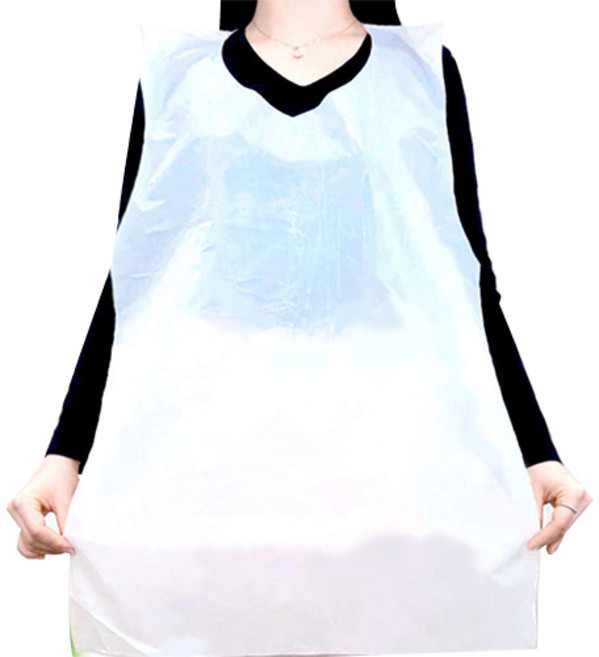 에버크린팩 일회용 앞치마 성인용, 무지, 500개