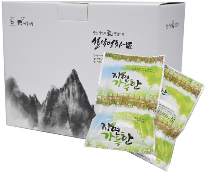설약산 청쾌차, 100ml, 60개