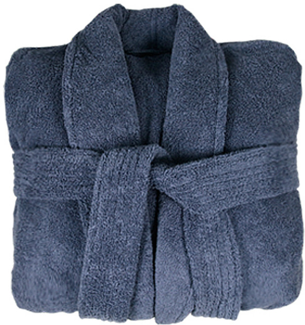 송월타월 컬러컬렉션 목욕가운 M, 블루, 1개