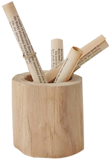 류블류샵 포레스트 빈티지 우드 다용도 꽂이, 1개