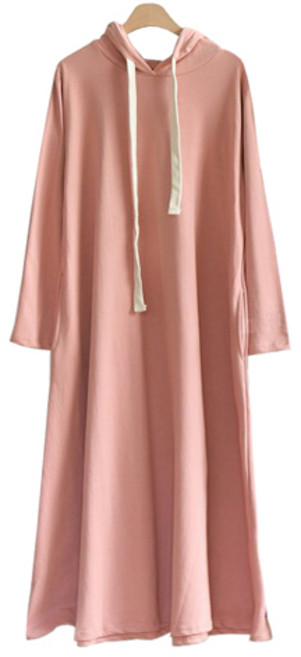 팡팡샵 O 롱후드 임부 원피스