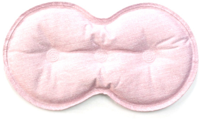 온미 냉온찜질팩 땅콩형 핑크, 1개