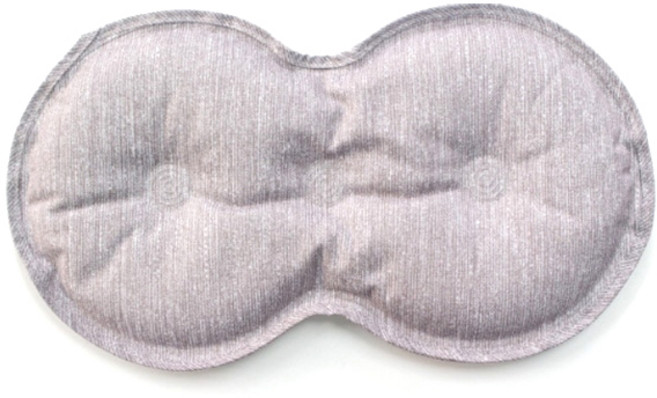 온미 냉온찜질팩 땅콩형 그레이, 1개