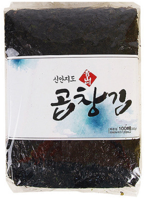 청산에 곱창김 100매, 240g, 1개