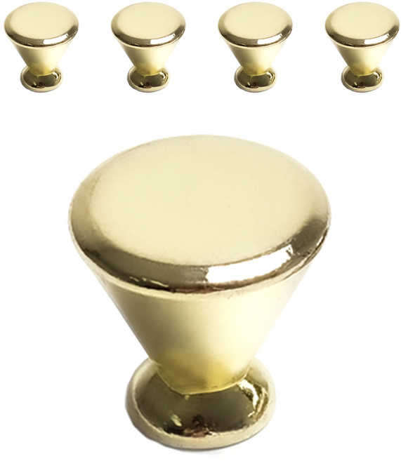 손잡이세상 멜로디 가구손잡이 골드 1구, 5개