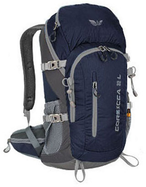 그라트 코르시카 등산가방 32L + 방수커버 랜덤발송, 진청색