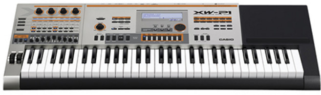 카시오 디지털 61건반 신디사이저 키보드, XW-P1, 혼합색상, 1개
