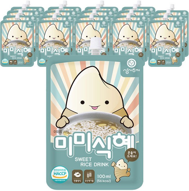 삼시오끼 미미 식혜, 100ml, 20개
