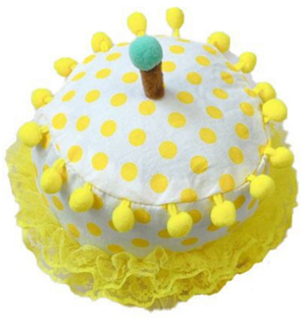 Maket Gamseong 蛋糕生日派對帽, 類型1, 1個