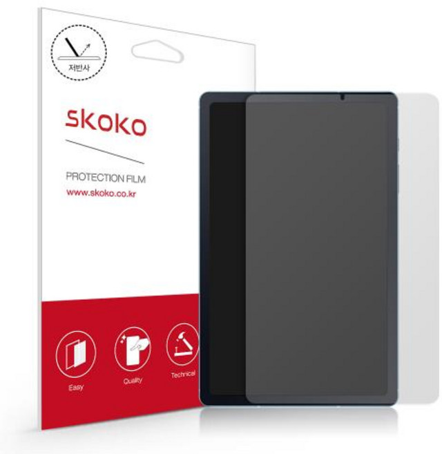 스코코 저반사 태블릿PC 액정보호필름세트, 1개