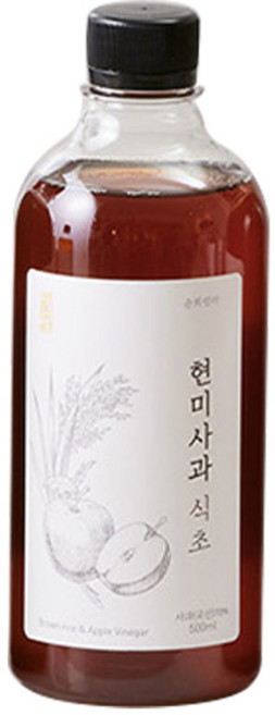 순희엄마 현미사과 식초, 500ml, 1개