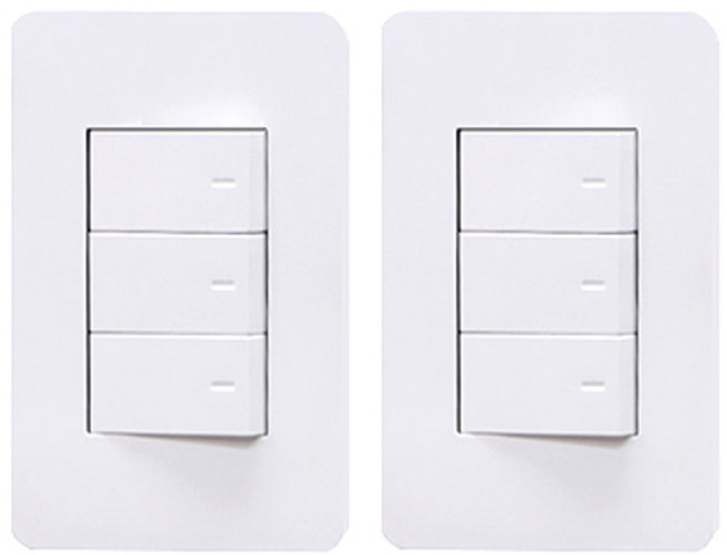 리빙듀오 와이드 스위치 3구, 2개