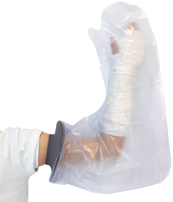 슈미트가전 깁스 방수커버 성인팔 롱, 혼합색상, 1개