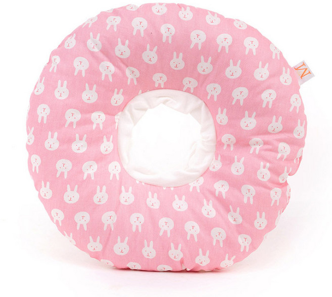 딩동펫 반려동물 동글이 넥카라, 핑크, 1개