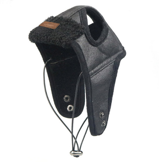 딩동펫 반려동물 뽀글이 군밤모자, 블랙, 1개