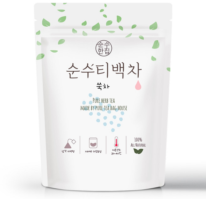 순수한집 쑥차 삼각티백, 1g, 50개입, 1개