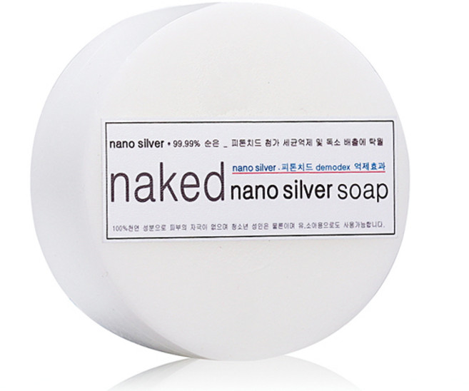 네이키드솝 귀신비누 실버, 90g, 1개