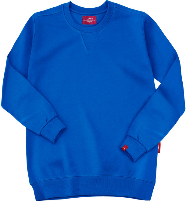 엘라모 남녀공용 3M 무지 맨투맨