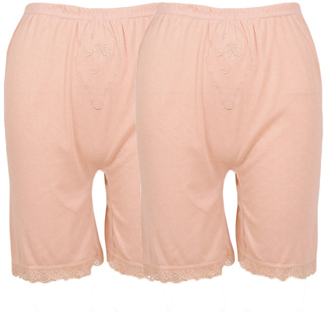 캐리루시 60수 순면 통기성 5부 속바지 2p