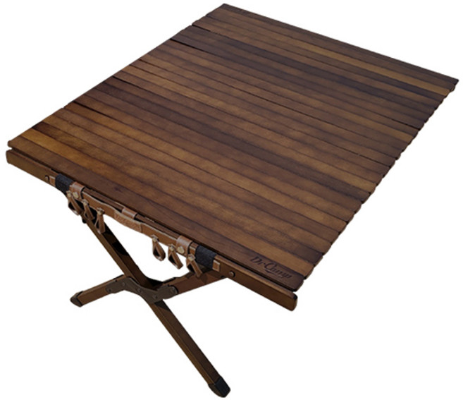 닥터캠프 우드 롤 테이블 900, 혼합색상