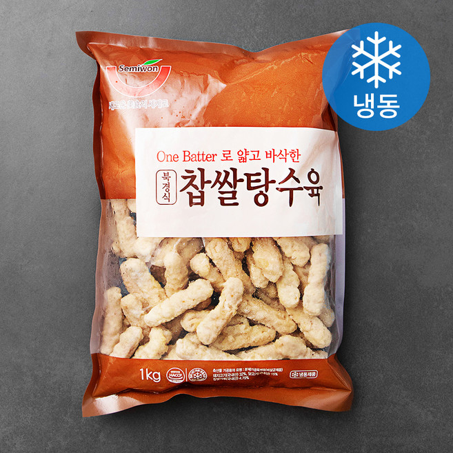 세미원 북경식 찹쌀탕수육 (냉동), 1kg, 1개