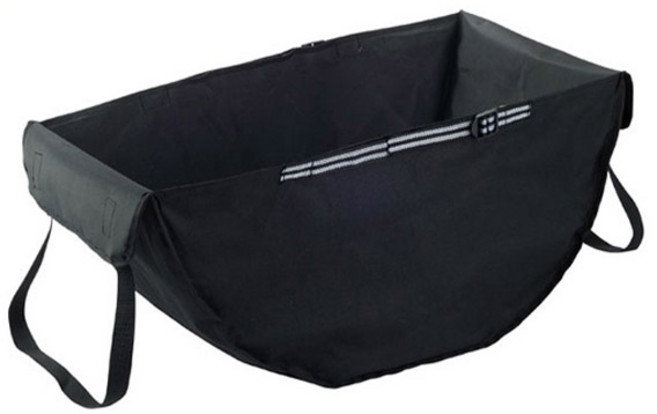 재미월드 차량용 뒷자석 수납 해먹, 블랙