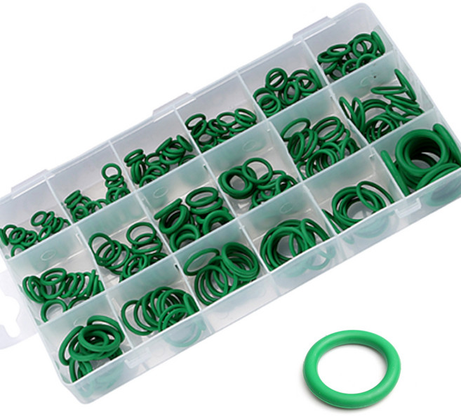 고무 오링 세트, 녹색, 1개