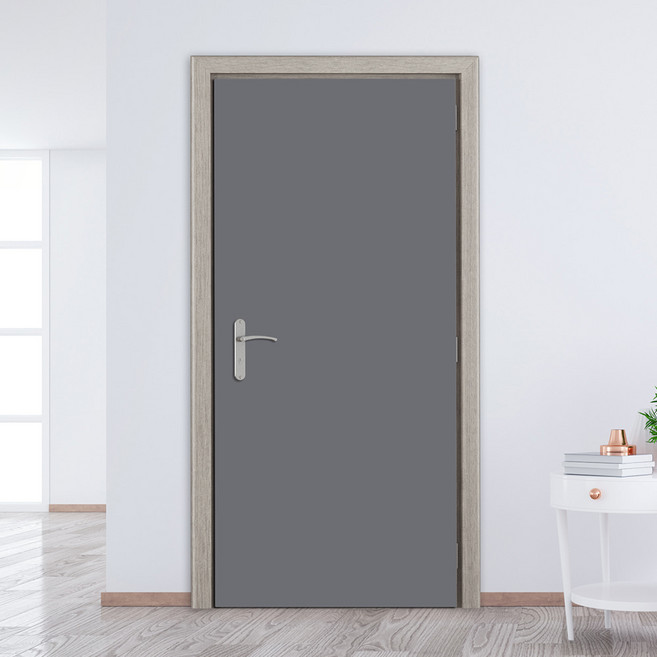 새암산업 현관문 시트지, 샌드그레이, 100 x  210 cm