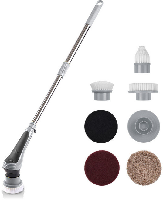 모리츠 다기능 무선 욕실청소기 MO-900BCL + 브러쉬 6종, 혼합색상