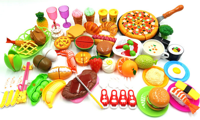 우리가족 나들이 소꿉놀이 59종 세트, 혼합색상, 1세트