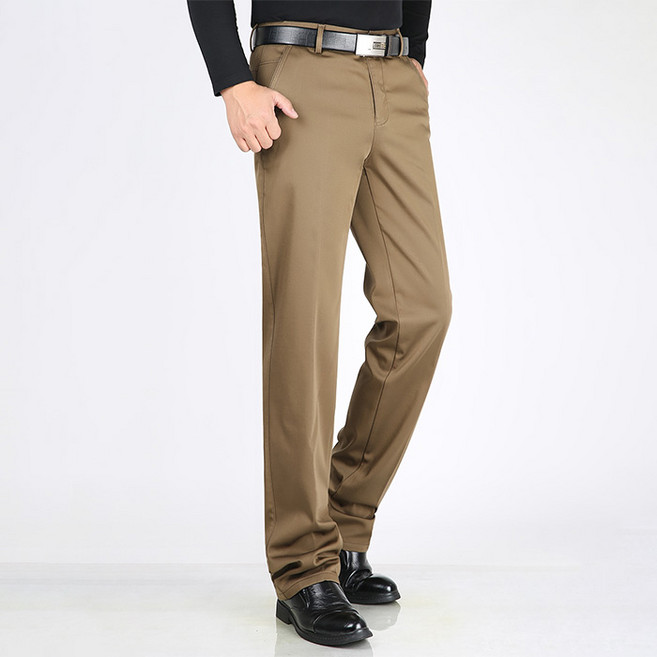 남성용 기모 스판 면 바지 8821