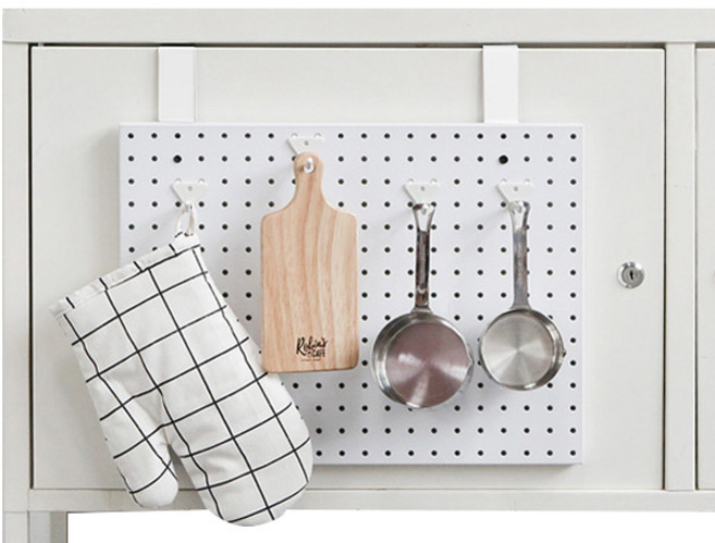 타공판닷컴 싱크대 후크, 화이트, 2개