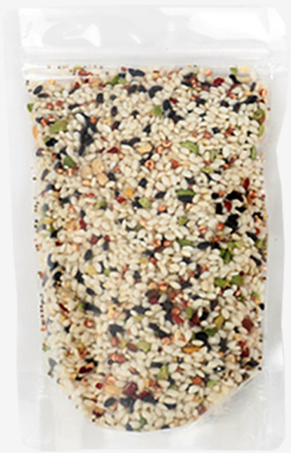 소분 투명 스탠드 지퍼백 MJ1016 18 x 26 cm, 1개