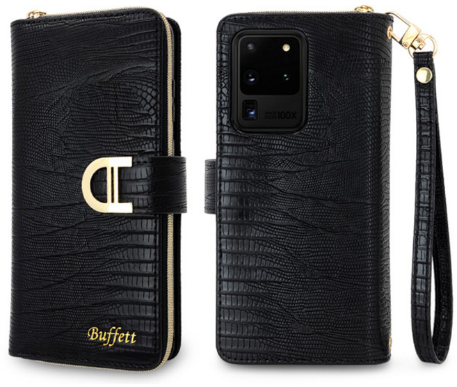 버핏 루시드 지퍼 지갑형 다이어리 휴대폰 케이스