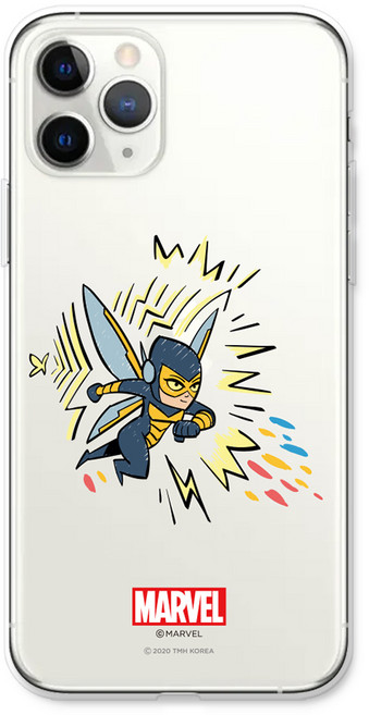 마블 클리어 휴대폰 케이스