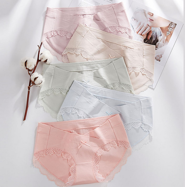 마더라이크 조이 면스판 임산부 골반팬티 5종 세트