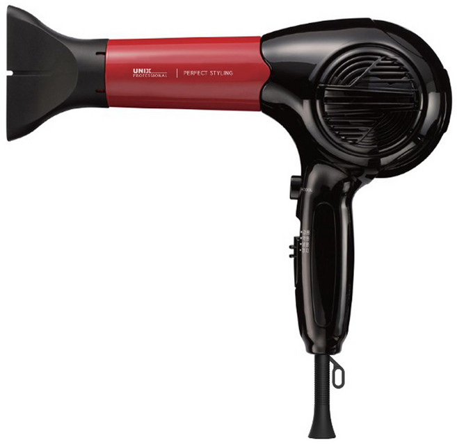 유닉스 전문가용 이온 헤어 드라이어, UN-1824B, 혼합 색상