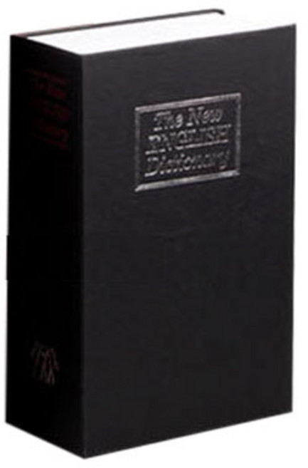 북세이프 열쇠형 책 금고 소형, 블랙