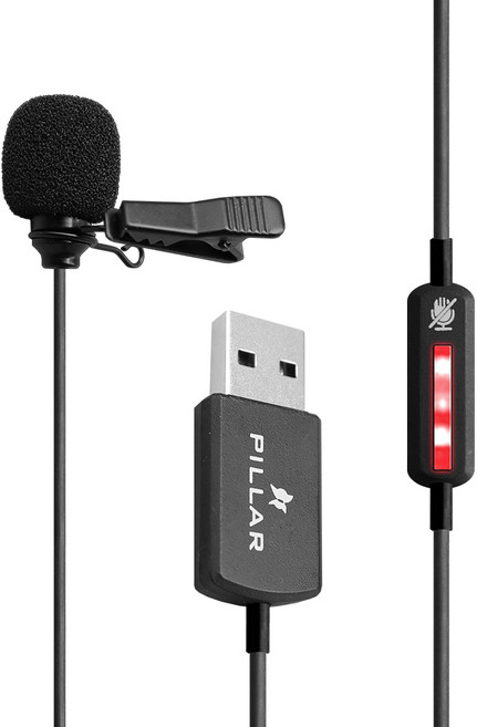 필라 ON OFF 기능 USB 핀마이크, CM-102MUSB