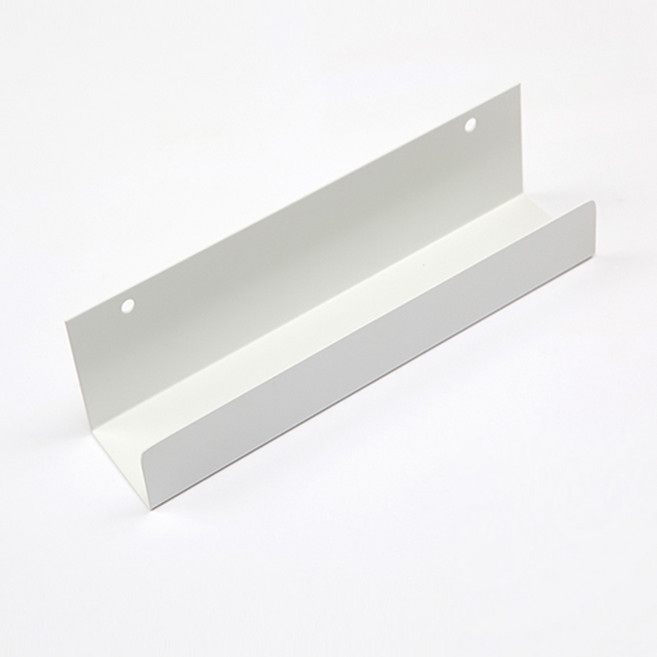 타공판닷컴 타공판 북선반 미니 20 x 5.5 x 5 cm + 나비볼트 악세서리, 1세트, 화이트