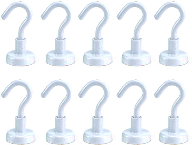 컬러 고리자석 KNE16 10p, 화이트