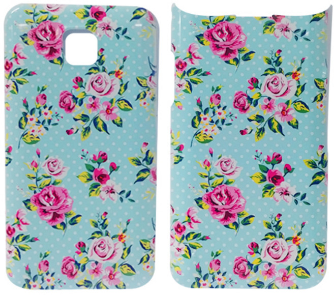 플라워 하드 휴대폰 케이스