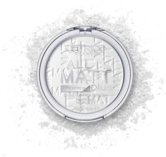 캐트리스 올 매트 플러스 샤인 컨트롤 파우더 10g, 001 유니버셜, 1개