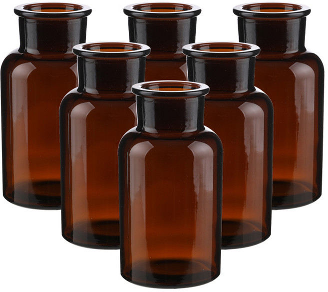 삼호유리 갈색 시약병 SH500ML 6p