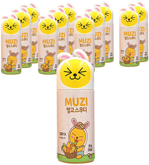 무지 망고 스무디, 190ml, 12개