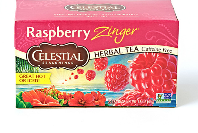 셀레스티얼 티 라즈베리 진저, 2.25g, 20개입, 1개