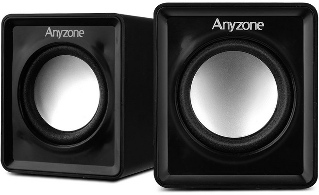 애니존 2채널 컴팩트 미니 USB PC 스피커, SDS-1000U